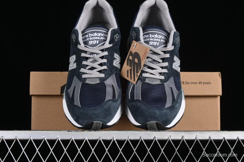 New Balance Made In USA 991 Series Classic Casual Dad Shoes Retro Running Sneakers - U991NV2