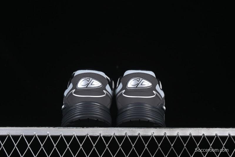 Dior B30 Sneakers with Reflective CD30 Logo and Lightweight Rubber Sole - CD30