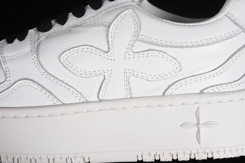 SMFK Comfortable Chunky Sole White Sneakers - T.D4