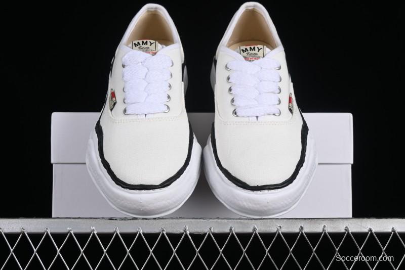 Wayne Original Sole Leather Low Sneaker with Melted Ice Cream Outsole - W.E5