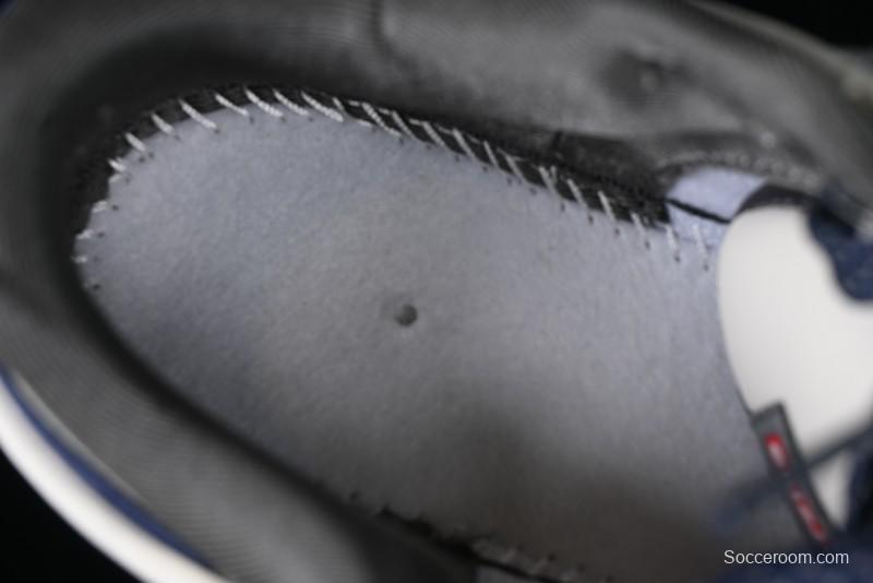 Nike SB Dunk Low Supreme Collaboration - Grey White Blue Swoosh Lace-Up Anniversary Customized Low-Top Casual Skate Shoes - XS1186-100