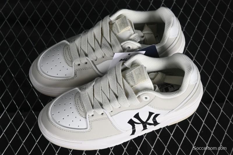 MLB Chunky Liner New York Yankees Lightweight Platform Sneakers with 6cm Height Increase - 3ASXCLB3N50IVS