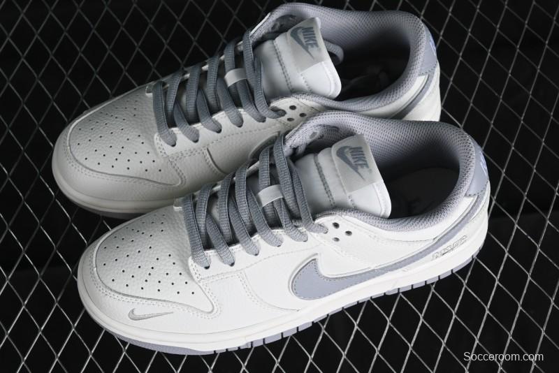 Nike SB Dunk Low NYC Collaboration Light Gray Low-Top Casual Skate Shoes - NC2103-302