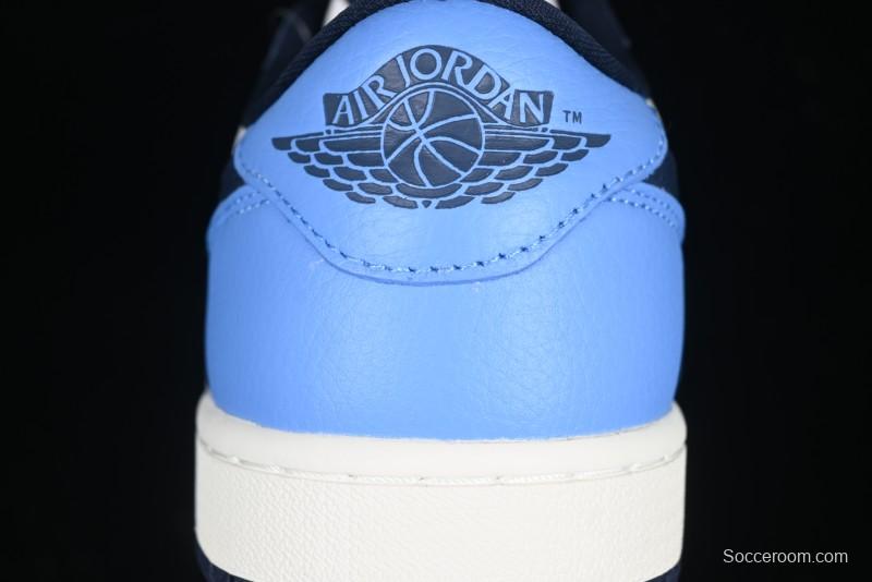 Nike Air Jordan 1 Low OG Obsidian AJ1 Low-top Lifestyle Basketball Shoes - CZ0790-400