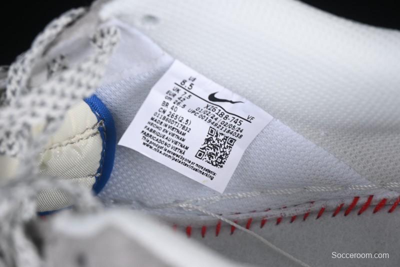 Nike Air Force 1 '07 Low The North Face Collaboration Grey Blue Swoosh Casual Shoes - XZ6188-745