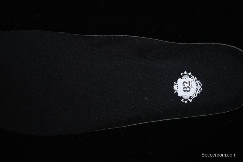 Custom "I Love U" Black & White Sneakers - Sleek Barcode Design