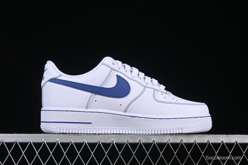 Nike Air Force 1 Low White & Blue – Iconic Leather Sneakers