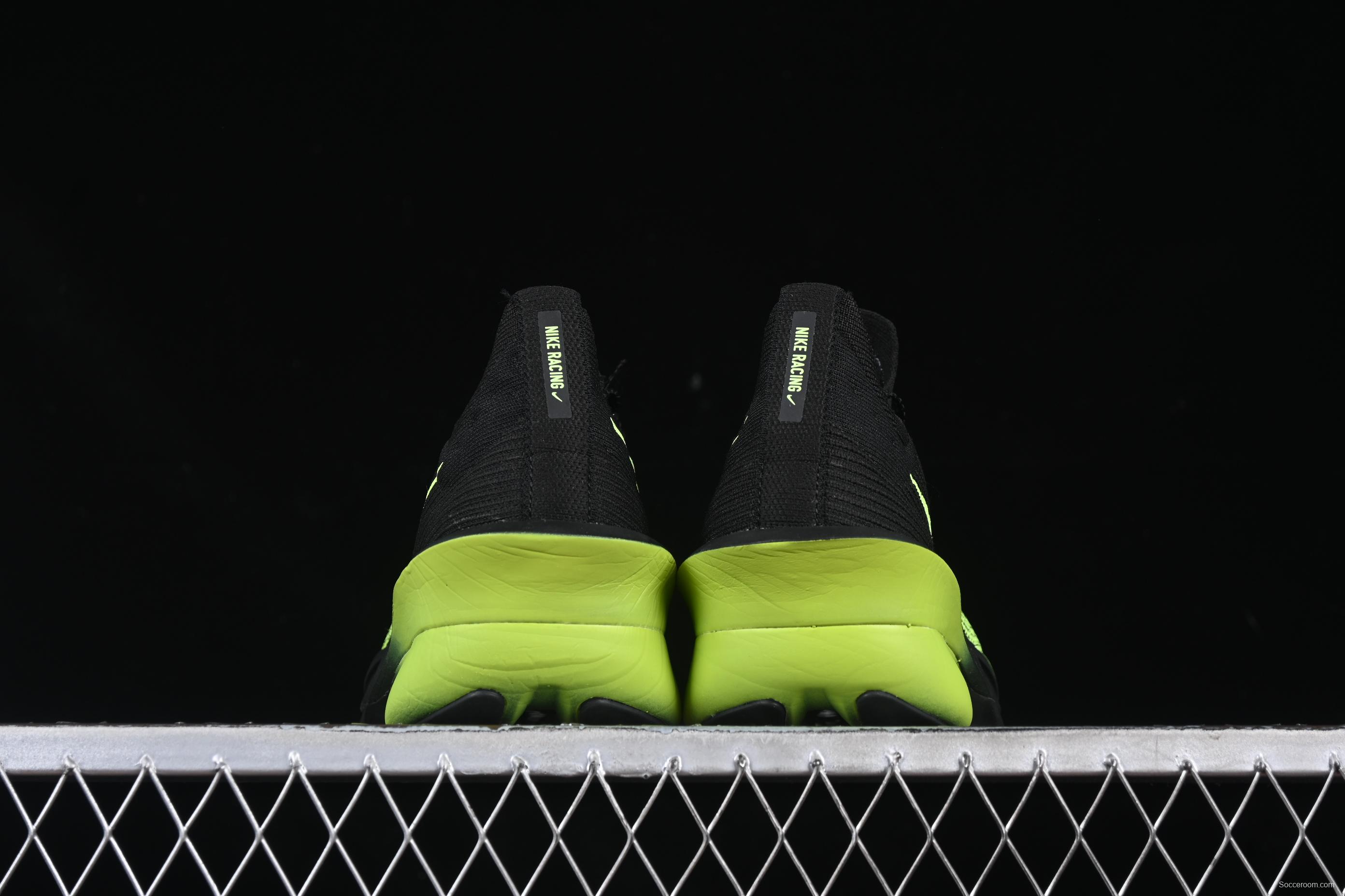 Nike Air Zoom Alphafly NEXT% 2 - Black & Volt Green Performance Running Shoes