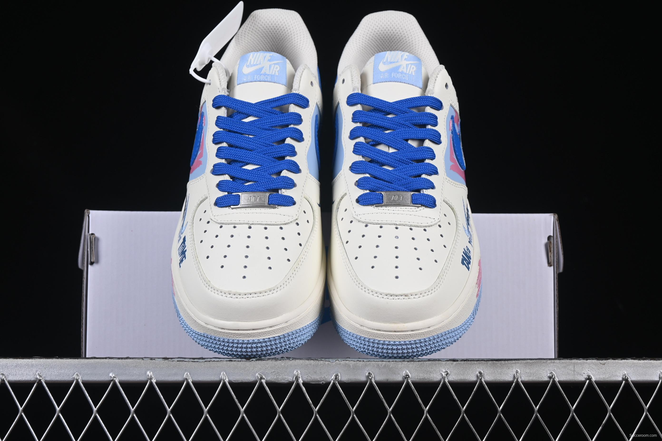 Nike Air Force 1'07 Low Kaito Kuroba Sneakers Inspired by Detective Conan Manga Series - DB3301-121