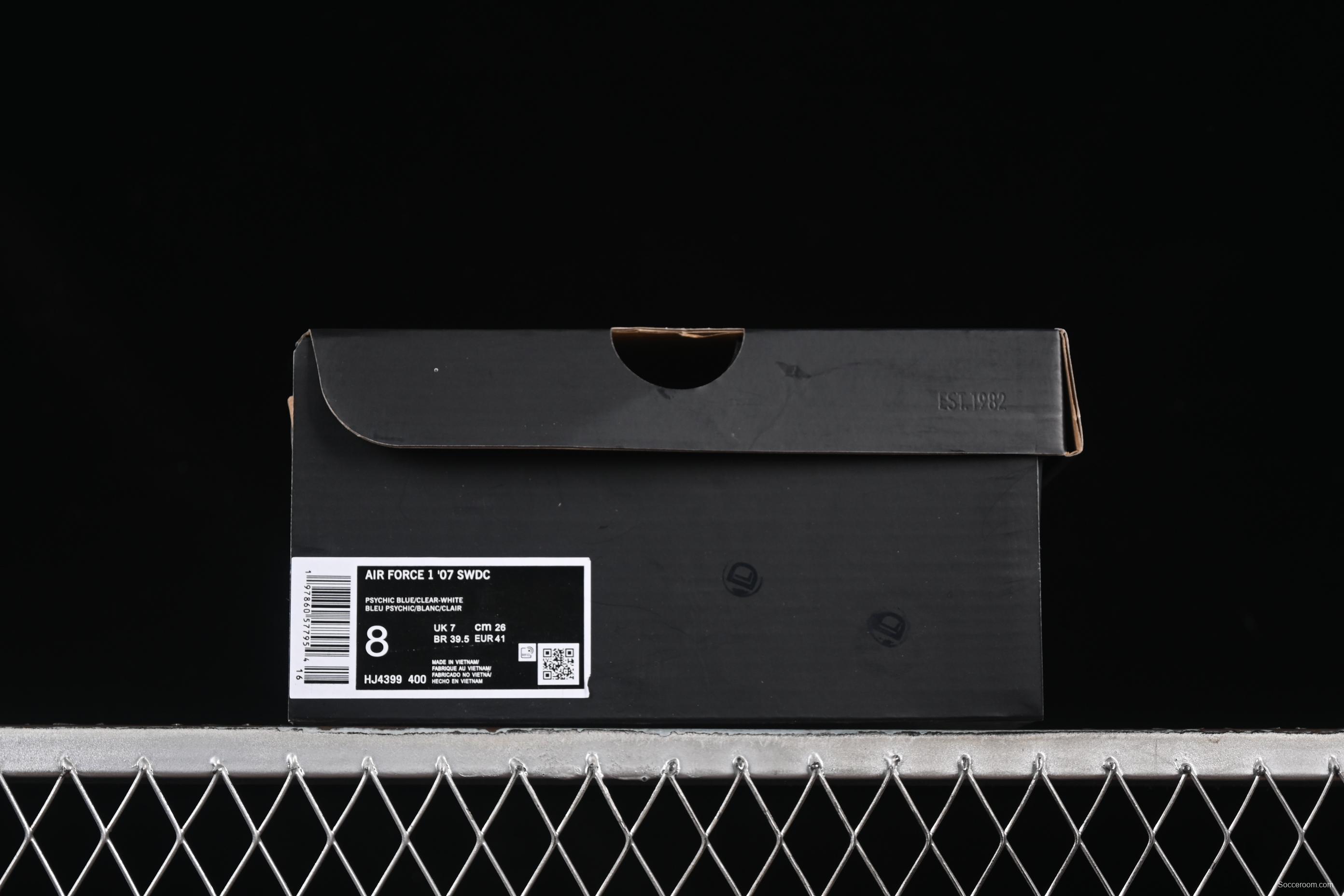 Nike Air Force 1'07 Low Jelly Blue Casual Sneakers - HJ4399-400