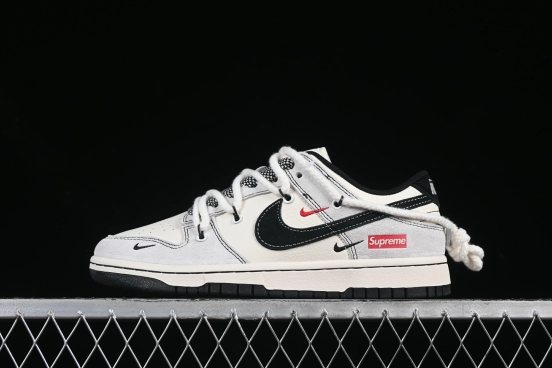 Nike SB Dunk Low Sup Series Anniversary Customized Low-Top Casual Skate Shoes - YX5066-233