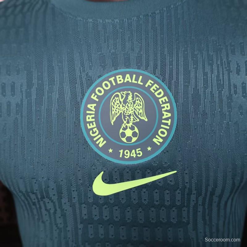 Player Version 2025 Nigeria Green Jersey