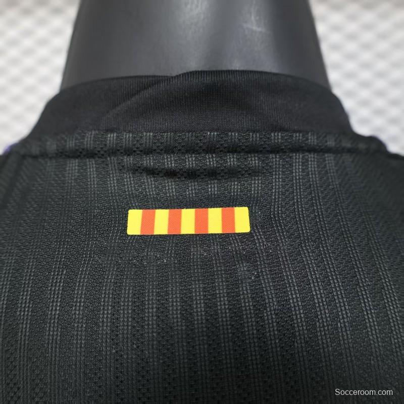 Player Version 25/26 FC Barcelona Purple with Marble Design Jersey