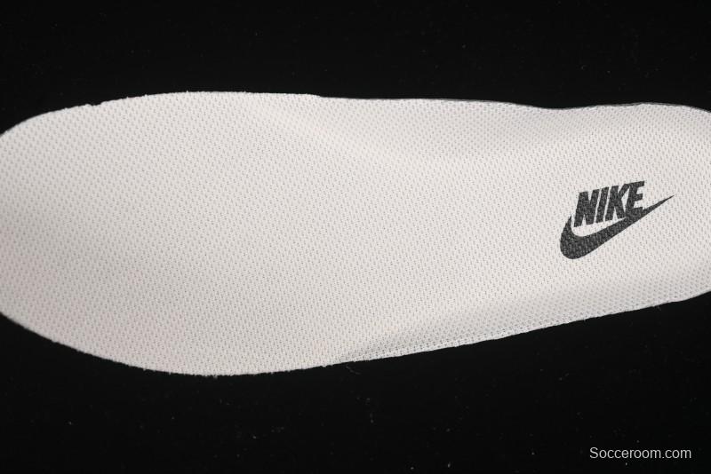 Nike Air Force 1 '07 Low Stussy Collaboration Black Green Swoosh Casual Sneakers - XS1958-572