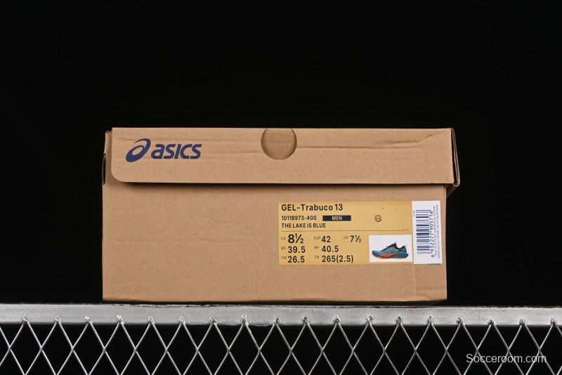 Asics Gel-Trabuco 13 Retro Breathable Casual Shoes with Cushioning for Men - 1011B973-400