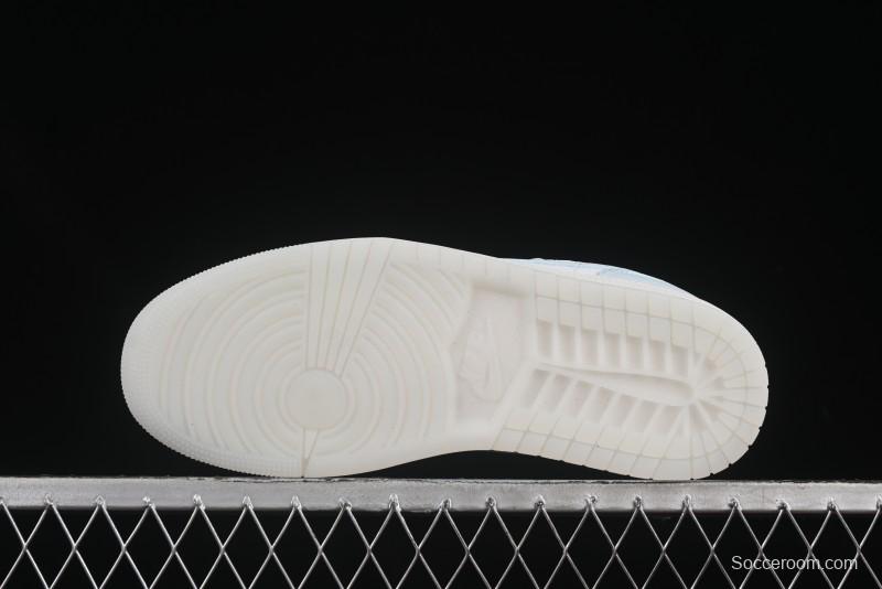 Nike Air Jordan 1 Low AJ1 Mint Blue Low-Top Casual Lifestyle Sneakers - HJ5999-400