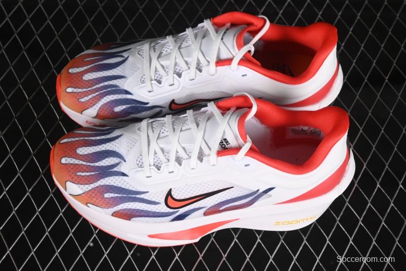 Nike Zoom Fly 6 Lightweight Responsive Running Shoes with Carbon Fiber Plate - HQ3498-100