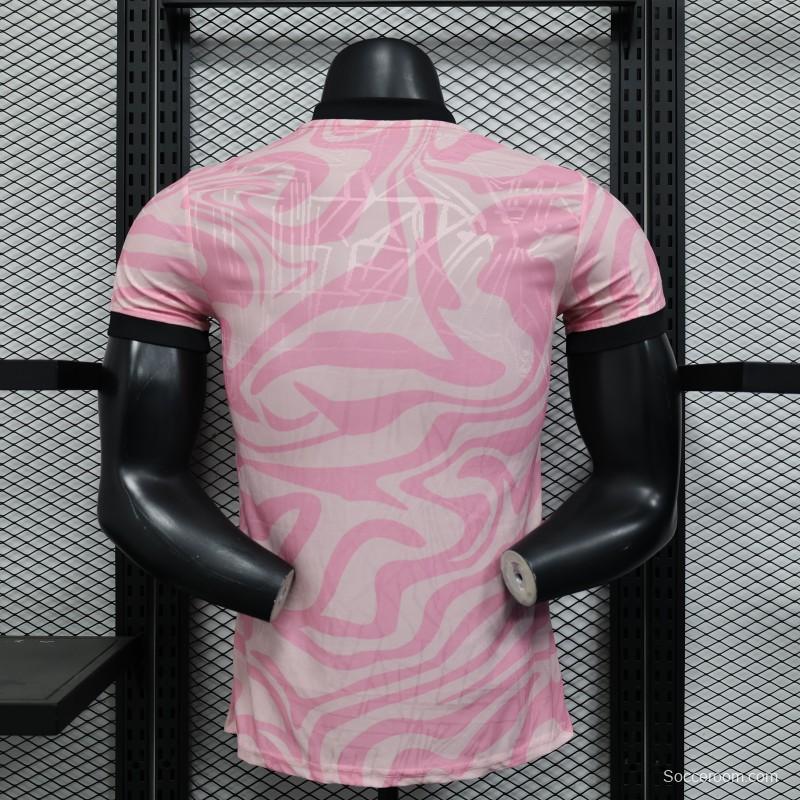 Player Version 25/26 Flamengo Pink with Marble Pattern Jersey