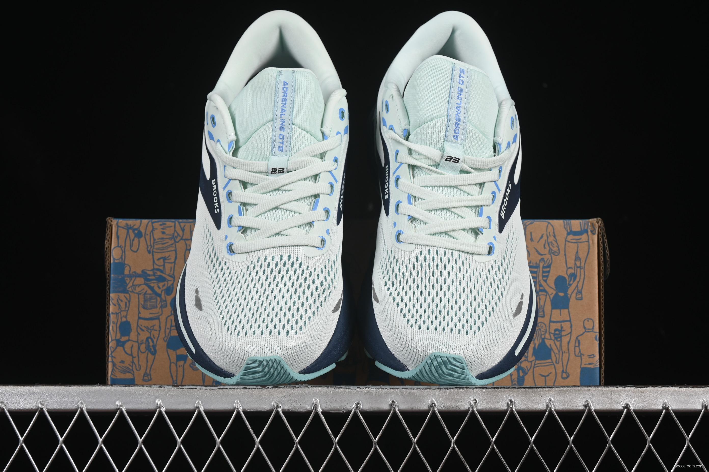 Brooks Adrenaline GTS 23 Running Shoes with Mesh Upper for Enhanced Breathability - 1103911D065