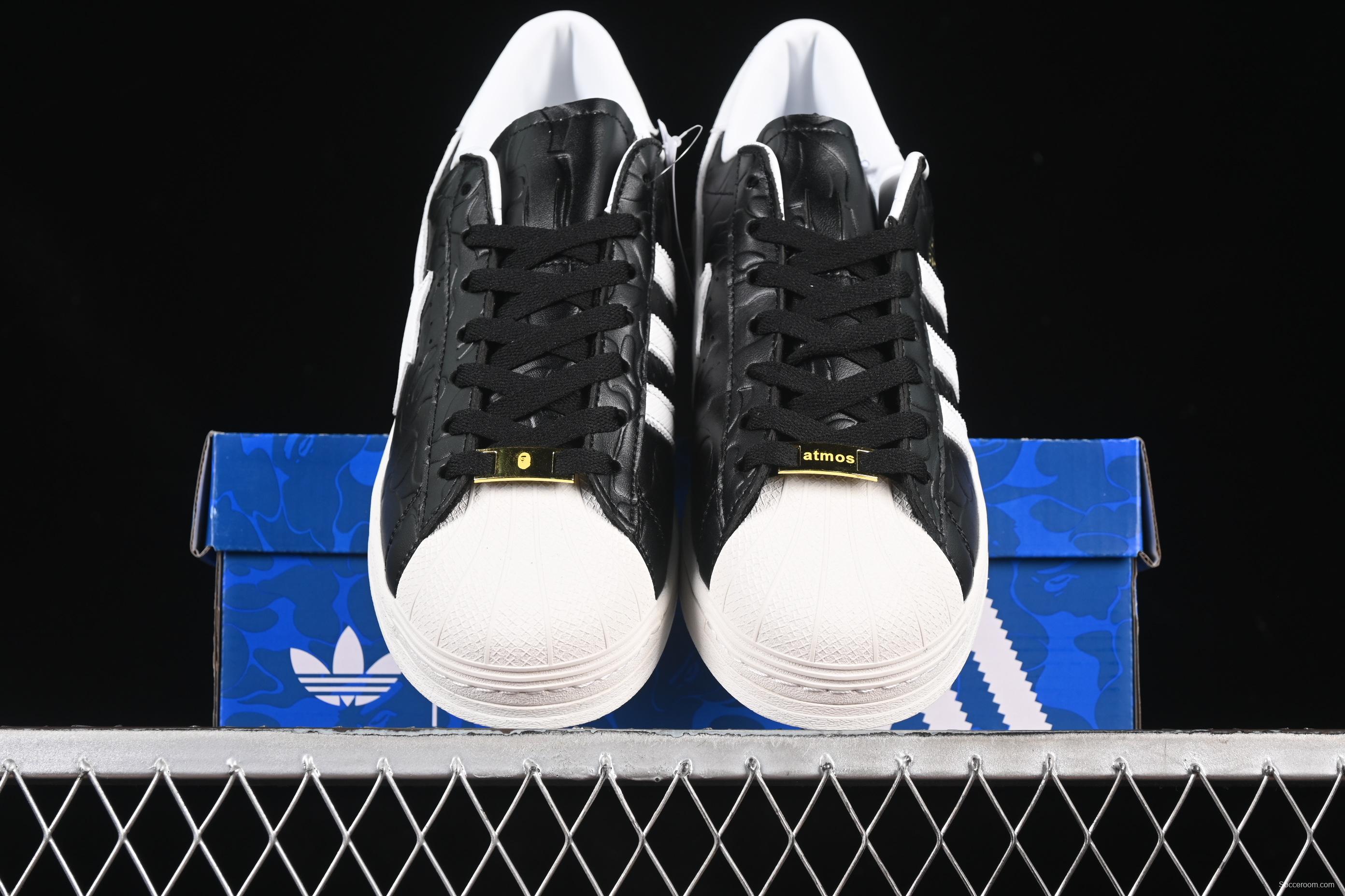 Bape x Adidas Superstar Shell Toe Casual Sneakers - JQ3666