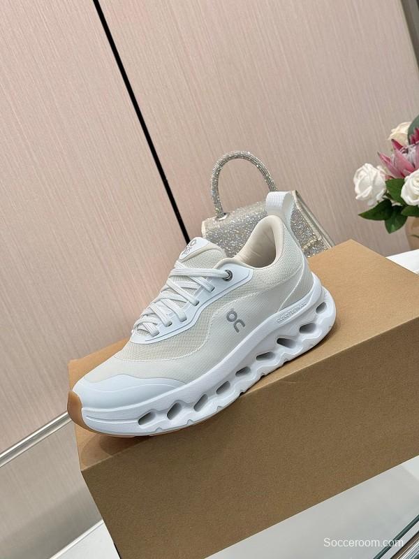 2025 Unisex Loewe White Mesh Rubber Sneakers