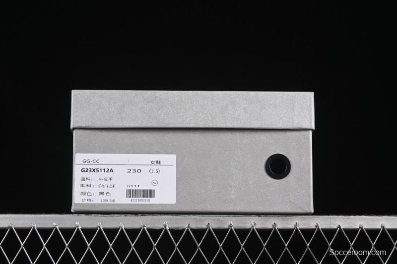 GG-CC Platform Loafers Casual Shoes with Thick Sole - G23X5112A