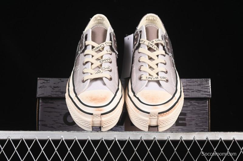 Converse Chuck 70 Low Feng Chen Wang Collaboration Deconstructed Canvas Sneakers - A15741C