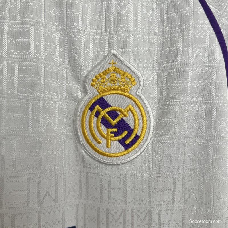 90/92 Retro Real Madrid Home Jersey