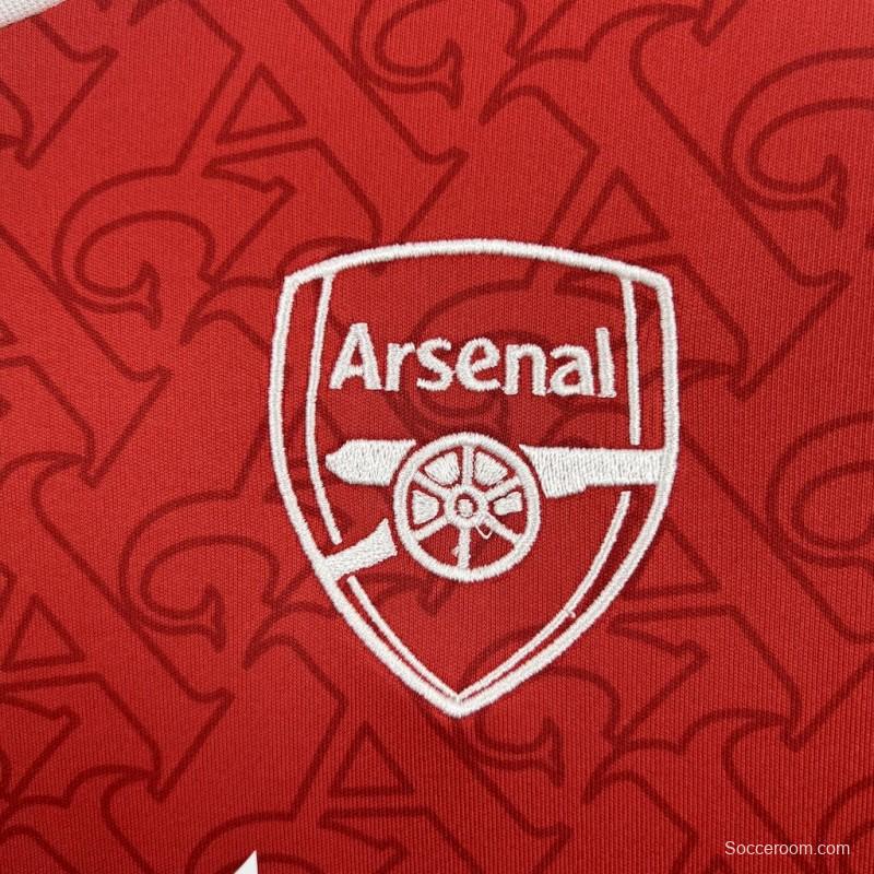 2025/26 Arsenal Home Women Jersey