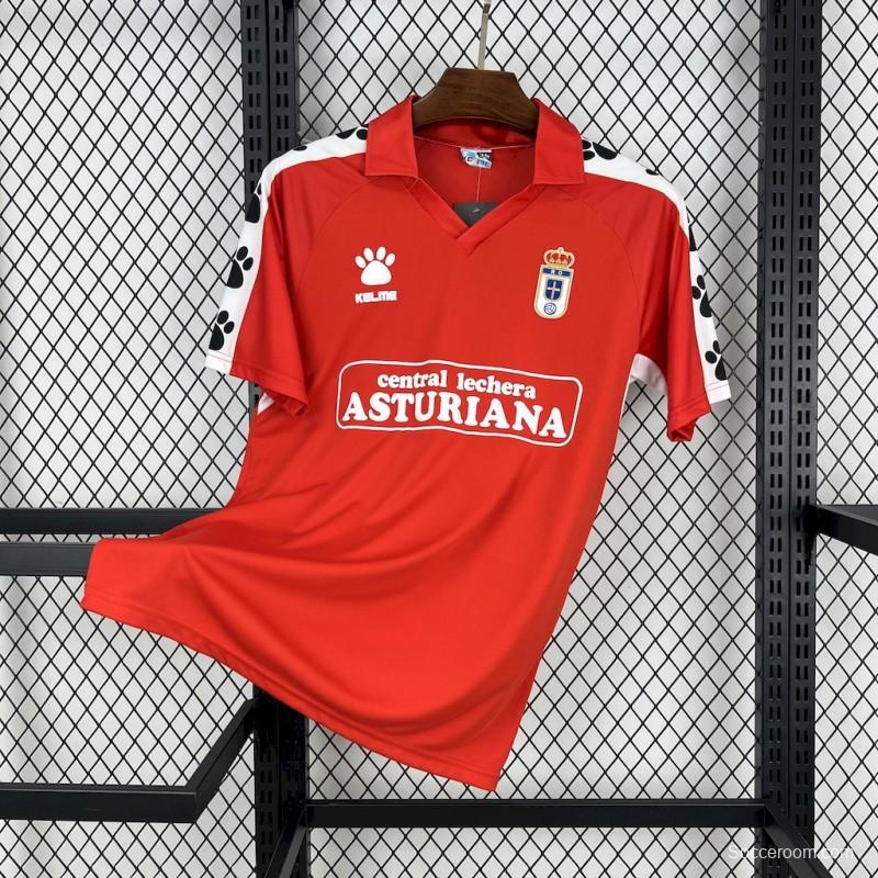 Retro 1990/91 Real Oviedo Away Jersey