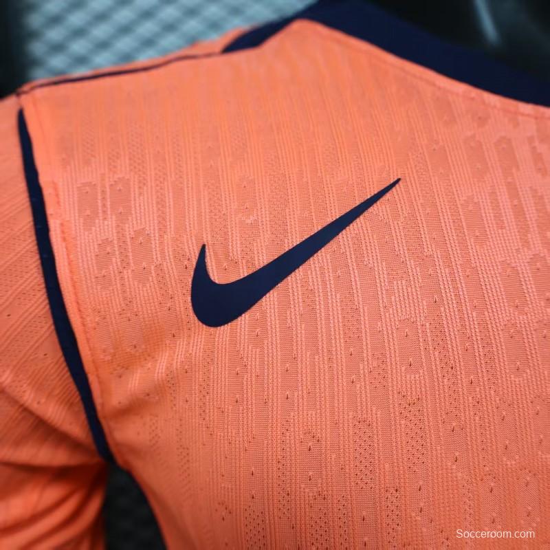 Player Version 25/26 Barcelona Third  Orange Jersey