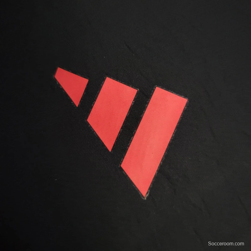 25/26 Bayern Munich Jacket Black Windbreaker