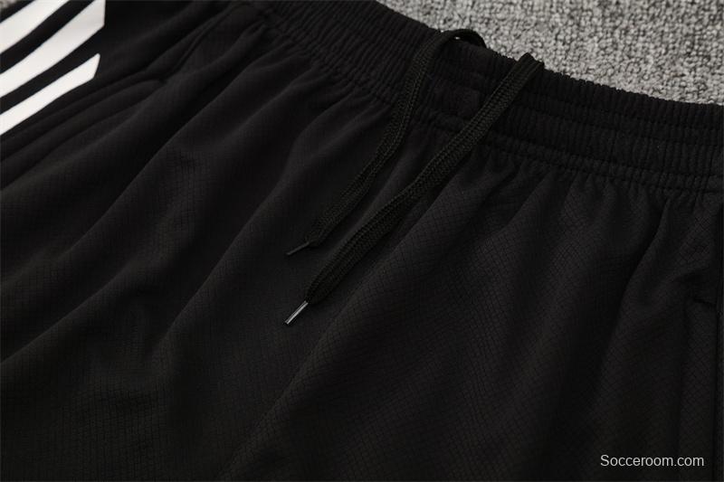 25/26 Manchester United White Purple Short Sleeve+Soccer Shorts