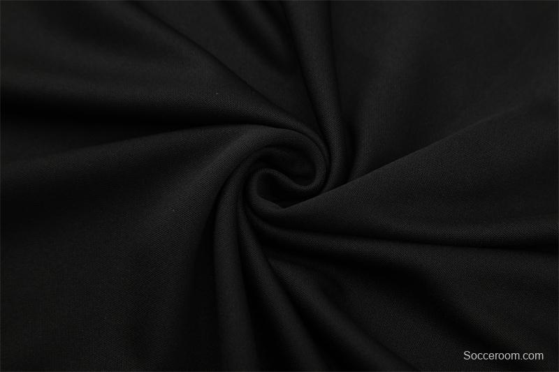 Retro 03/04 AC Milan Black Half Zipper Jacket