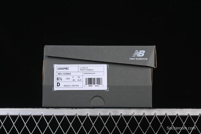 New Balance 2000 Series Retro Dad Style Casual Sports Running Shoes - U2000PBC