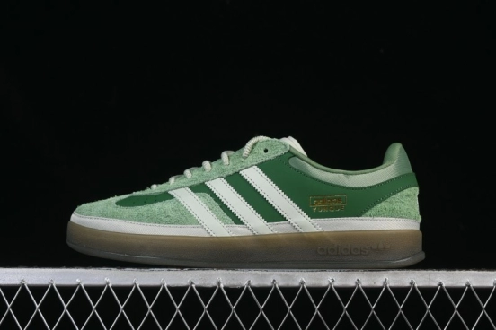 Adidas Bad Bunny x Adidas Gazelle Indoor Retro Casual Slip-Resistant Wear-Resistant Low-Top Skate Shoes - JS5049