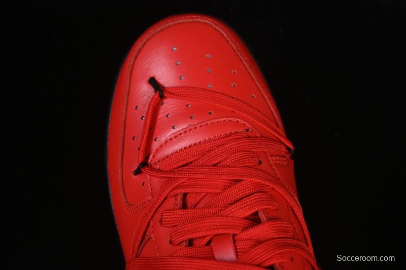 Nike Off White Air Force 1 '07 Low Casual Sports Sneakers - DD1876-600