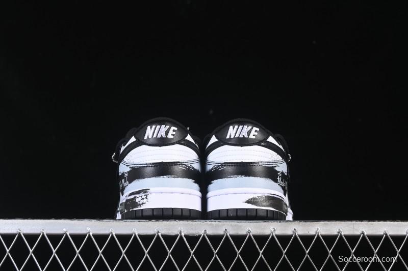 Nike SB Dunk Low Strap Custom Low-Top Casual Skate Shoes - DD1391-100