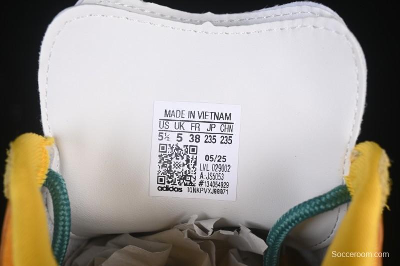 Adidas Gazelle Indoor Bad Bunny Collaboration Retro Low-Top Skate Shoes - JS5053