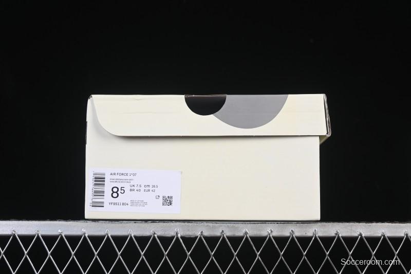 Nike Air Force 1 '07 Low Gucci Collaboration White Brown Green Casual Sneakers - YF9511-804