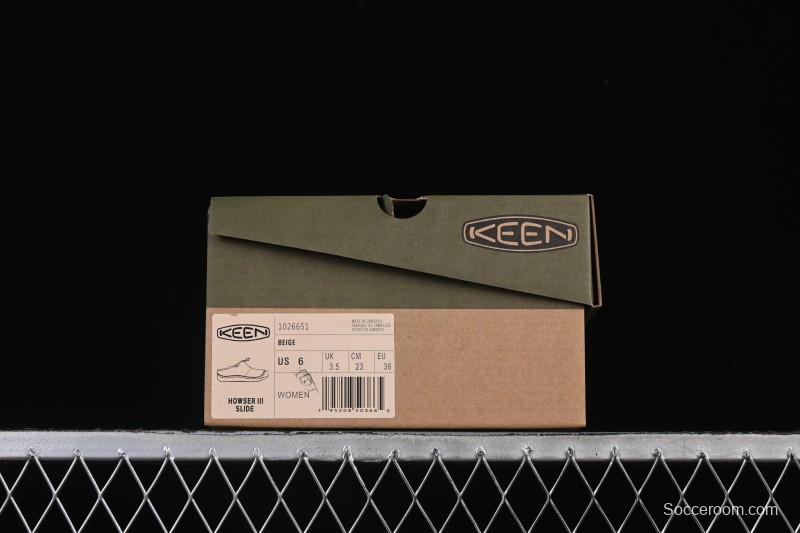 Keen Howser III Slide Winter Fluffy Casual Lifestyle Shoes - 1026651