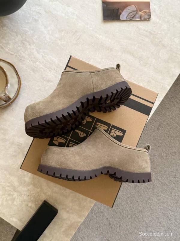 UGG Autumn Winter New Potato Wool Slippers with 5cm Inner Height - KFY00240