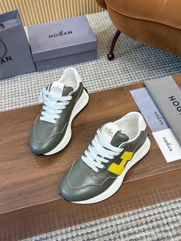 Hogan H-STRIPES Series Chunky Platform Dad Shoes Casual Sneakers - AS00350