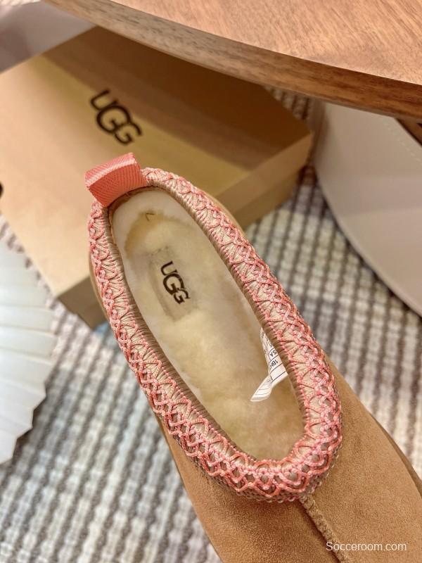 UGG Tazz Platform Wool Slipper Boots - MJ00230