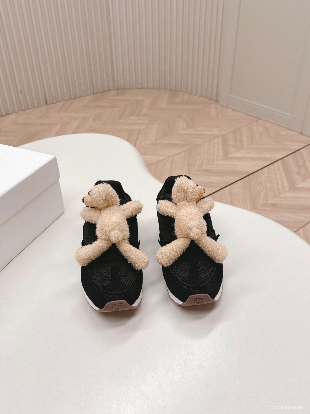 13DEMARZO Casual Series Round Bear Sneakers - LY00300