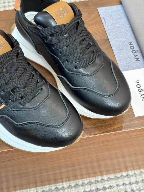 Hogan H-STRIPES Series Couple High Platform Dad Shoes Sneakers - AS00350