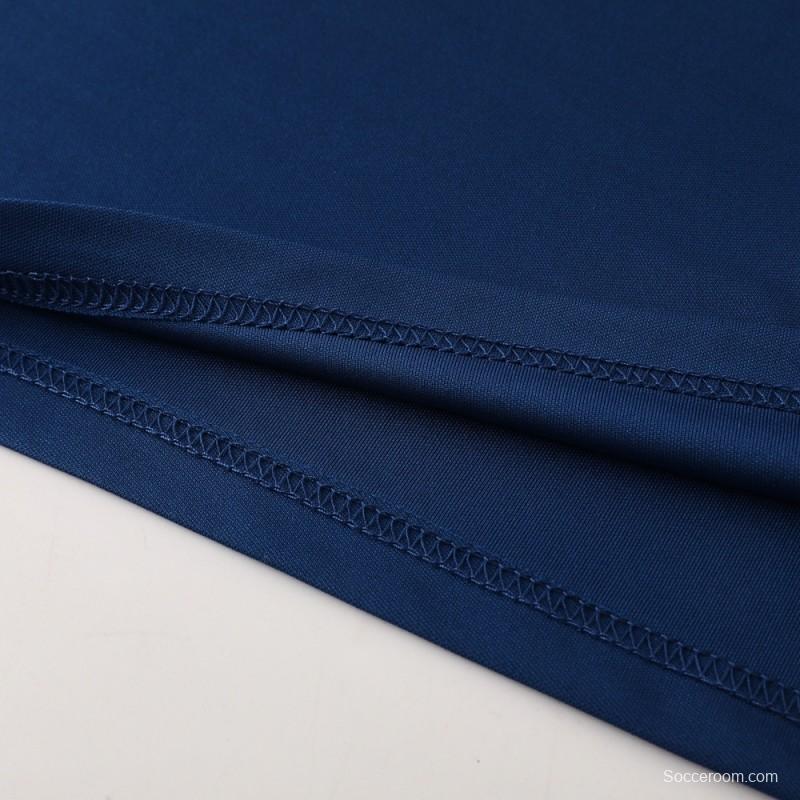 2025 Portugal Royal Blue Short Sleeve+Soccer Shorts