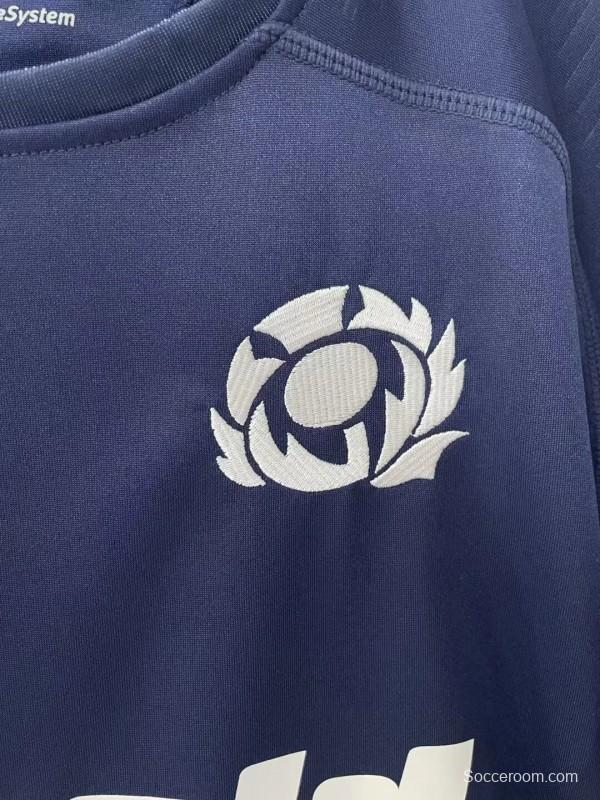 2026 Scotland home Navy Blue Jersey