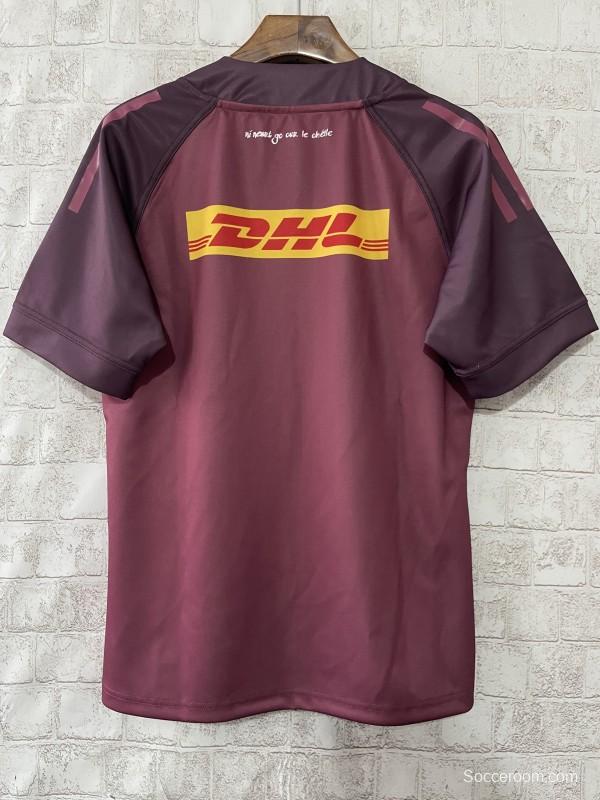 25/26 Munster Burgundy with Celtic Knotwork Pattern Jersey