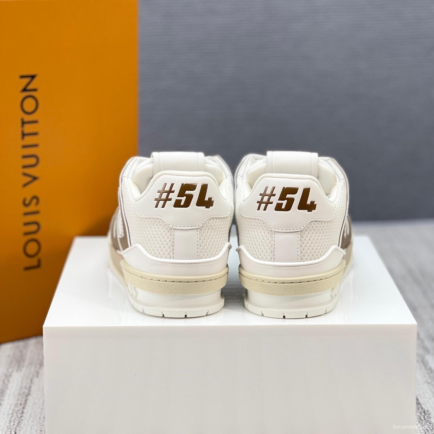 Louis Vuitton Trainer Sneaker Low Casual Sports Culture Versatile Basketball Shoes - LY00400